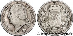 2 francs Louis XVIII 1822 La Rochelle F.257/39