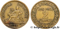 2 francs Chambres de Commerce 1927  F.267/9