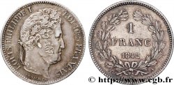 1 franc Louis-Philippe, couronne de chêne 1842 Paris F.210/85 AU 