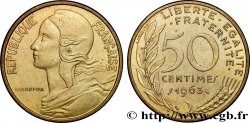 50 centimes Marianne, col à 4 plis 1963 Paris F.197/5