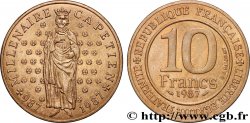 10 francs Millénaire Capétien 1987  F.371/2