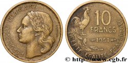 10 francs Guiraud 1951  F.363/4