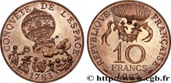 10 francs Conquête de l’Espace, Tranche A 1983  F.367/2