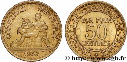 50 centimes Chambres de Commerce 1927 Paris F.191/9