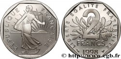 2 francs Semeuse, nickel, BE (Belle Épreuve) 1998 Pessac F.272/26 var.