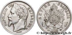 1 franc Napoléon III, tête laurée 1867 Paris F.215/6