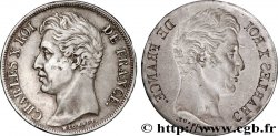 2 francs Charles X, Frappe Incuse n.d. s.l. F.258/-