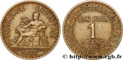 1 franc Chambres de Commerce 1922 Paris F.218/4