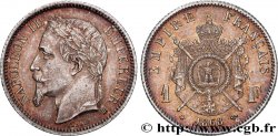1 franc Napoléon III, tête laurée, Grand BB 1868 Strasbourg F.215/12 TTB+ 