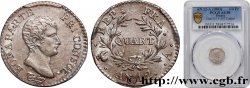 Quart (de franc) Bonaparte Premier Consul 1804 Paris F.157/1 EBC58 PCGS