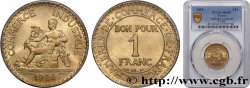 1 franc Chambres de Commerce 1924 Paris F.218/6