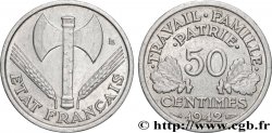 50 centimes Francisque, lourde 1942 Paris F.195/3