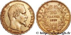 20 francs or Napoléon III, tête nue 1859 Paris F.531/15