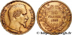 20 francs or Napoléon III, tête nue 1858 Paris F.531/13 SS 