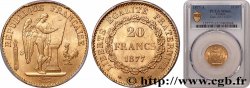20 francs or Génie, Troisième République 1877 Paris F.533/5