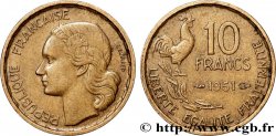 10 francs Guiraud 1951  F.363/4
