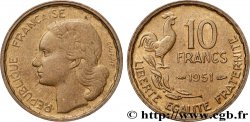 10 francs Guiraud 1951  F.363/4