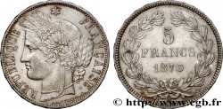 5 francs Cérès, sans légende 1870 Paris F.332/1