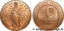 10 francs Millénaire Capétien 1987  F.371/2