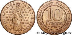 10 francs Millénaire Capétien 1987  F.371/2