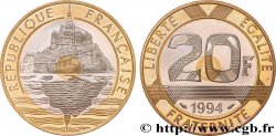 20 francs Mont Saint-Michel, Belle Épreuve 1994 Pessac F.403/9 var.