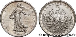 5 francs Semeuse, argent 1960 Paris F.340/4