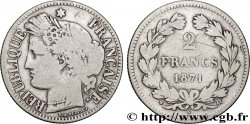 2 francs Cérès, sans légende 1871 Bordeaux F.264/4