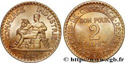 2 francs Chambres de Commerce 1921  F.267/3