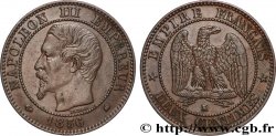Deux centimes Napoléon III, tête nue 1856 Bordeaux F.107/41