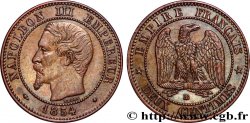 Deux centimes Napoléon III, tête nue 1854 Strasbourg F.107/11