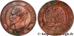 Deux centimes Napoléon III, tête nue 1854 Strasbourg F.107/11