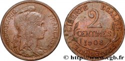 2 centimes Daniel-Dupuis 1908 Paris F.110/11