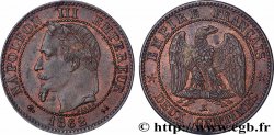 Deux centimes Napoléon III, tête laurée 1862 Bordeaux F.108A/7