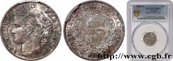 50 centimes Cérès, Troisième République 1888 Paris F.189/13