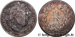50 centimes Louis-Philippe 1845 Rouen F.183/1