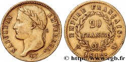 20 francs or Napoléon tête laurée, Empire français 1812 Lille F.516/29
