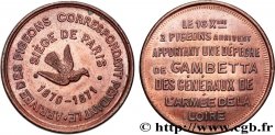 Essai au module de 10 centimes, pigeons voyageurs, Siège de Paris n.d. Paris Fl.860 