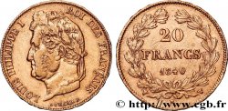 20 francs or Louis-Philippe, Domard 1840 Lille F.527/23
