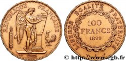 100 francs or Génie, tranche inscrite en relief Dieu protège la France 1899 Paris F.552/12