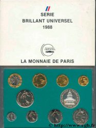 Série Brillant Universel 1988 Paris F.5200/7 FDC 