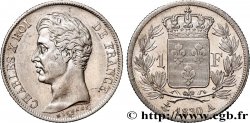 1 franc Charles X, tranche cannelée 1830 Paris F.208A/1