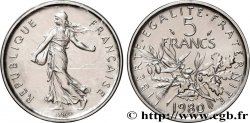 Piéfort Argent de 5 francs Semeuse 1980 Pessac GEM.154 P2