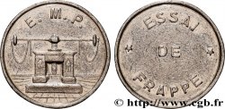 Essai de frappe de 10 francs Jimenez, cinq séries de cannelures n.d. Pessac GEM.194 6