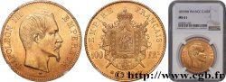 100 francs or Napoléon III tête nue 1859 Strasbourg F.550/8