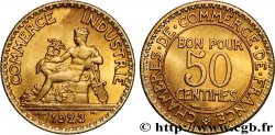 50 centimes Chambres de Commerce 1923 Paris F.191/5