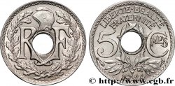 5 centimes Lindauer, petit module 1924 Paris F.122/8