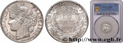 50 centimes Cérès, IIIe République 1872 Bordeaux F.189/4 FDC67 PCGS