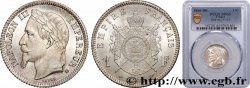 1 franc Napoléon III, tête laurée 1866 Strasbourg F.215/4