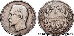 2 francs Napoléon III, tête nue 1855 Paris F.262/3