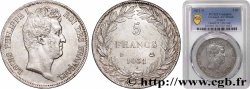 5 francs type Tiolier avec le I, tranche en creux 1831 Lyon F.315/17